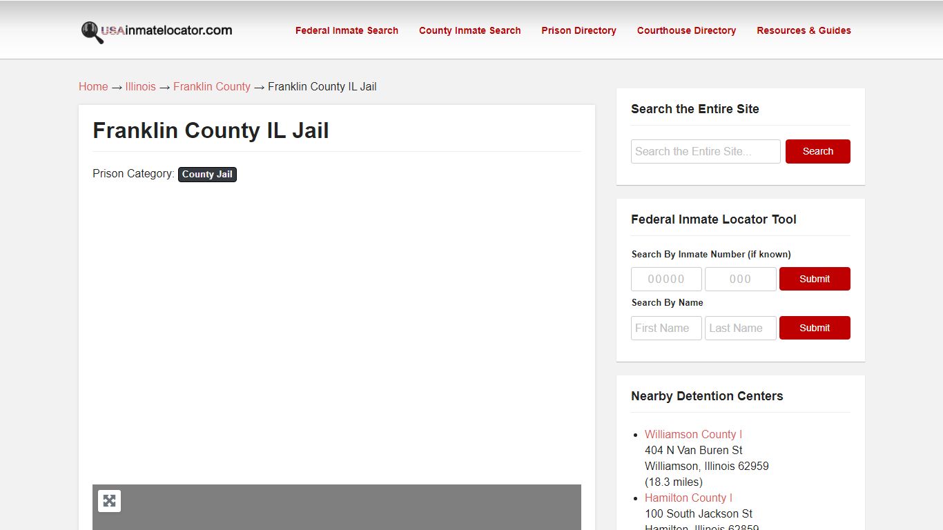 Franklin County IL Jail | USA Inmate Locator
